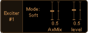 Exciter unit interface